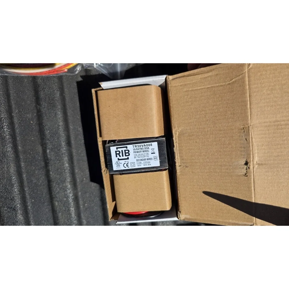 TR50VA008 Transformer, 50Va, 480/277/240/208 to 120 Vac, Circuit Breaker,...